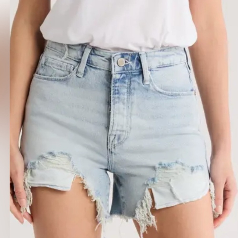 Good American NWT The Bombshell Short size 18 GBSSEPB235 INDIGO675